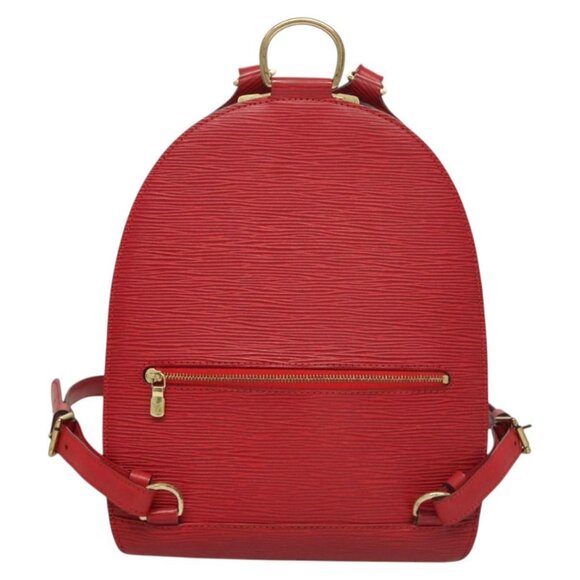 LOUIS VUITTON Epi Mabillon Backpack Castilian Red M52237 LV Auth sw690 - Picture 3 of 16